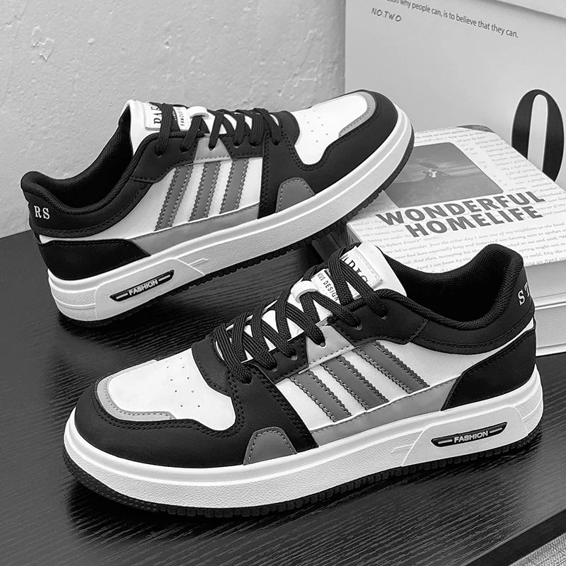 2025 Neue Herren-Boardschuhe, Turnschuhe, Skateschuhe, Freizeitschuhe, lässig, Unisex, geruchshemmend, stoßdämpfend, weiche Sohle, elegant, langlebig