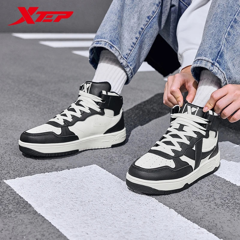 Xtep Mubai Baumwollschuhe für Damen 2024 Winter Warme, weiche Sportschuhe Trendy Retro Bequeme Turnschuhe 876418370028