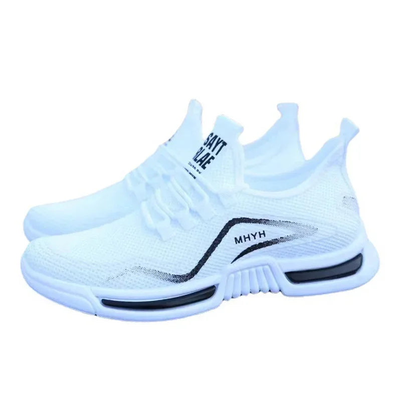 Herrenschuhe, modische Slip-On-Sneakers, Sport-Laufschuhe, atmungsaktiv, fürs Fitnessstudio, zum Wandern, Tennisschuhe, rutschfeste Workout-Flats