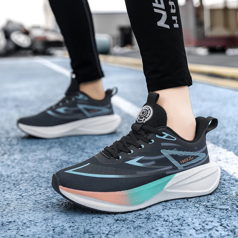 2025 neue Laufschuhe für Männer und Frauen, atmungsaktive Freizeitsportschuhe, rutschfeste Dämpfung, bequeme Tennisschuhe für Männer, Größe 36-45