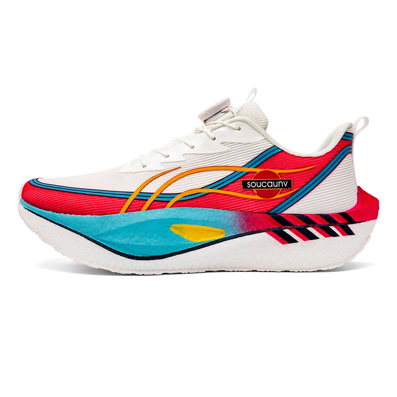 Bequeme, sportliche, rutschfeste Herren-Sneakers, Laufschuhe aus Carbon-Board, Spezial-Marathon, Sport, atmungsaktiv, leicht