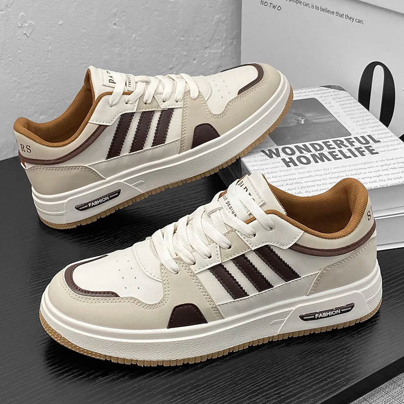 2025 Neue Herren-Boardschuhe, Turnschuhe, Skateschuhe, Freizeitschuhe, lässig, Unisex, geruchshemmend, stoßdämpfend, weiche Sohle, elegant, langlebig