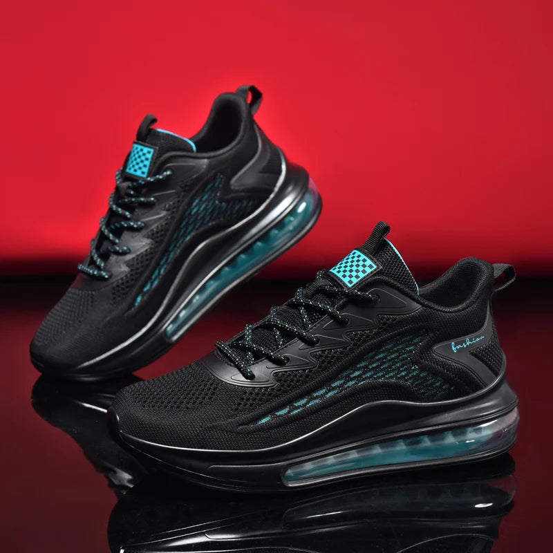 Herren Air-Laufschuhe, Tennis-Walking-Schuhe, atmungsaktive und rutschfeste Laufschuhe 